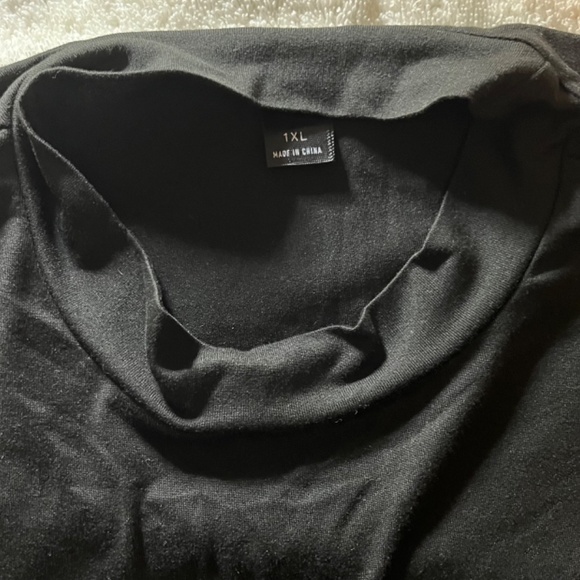 SHEIN Black Dress size 1X plus curve - Picture 4 of 5